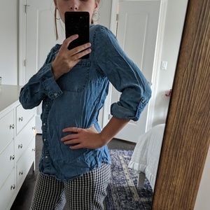 Denim Button Up